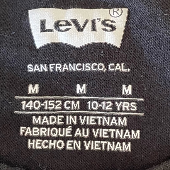 Levi’s Bogs Black Logo T-Shirt - Picture 4 of 4